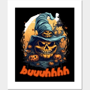 Buuhhhh-Halloween Haunt Posters and Art